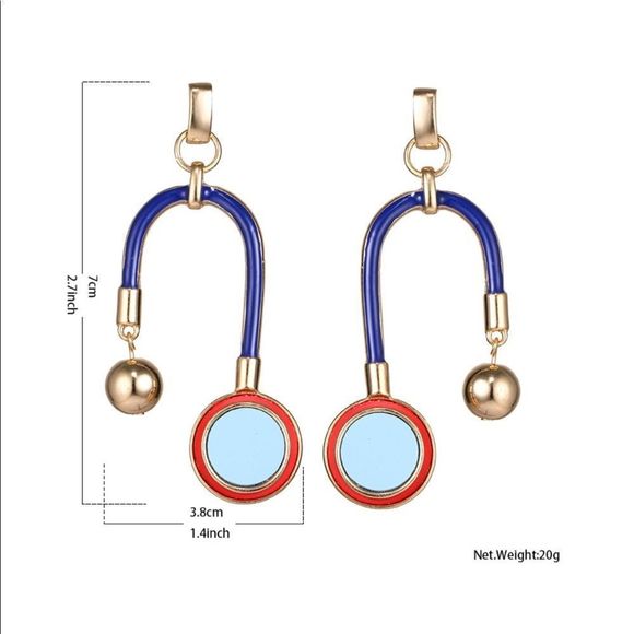 Last one 🌟Statement earrings - Picture 2 of 5